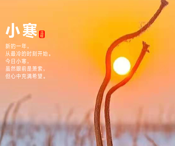 小寒雖寒，望春則暖。